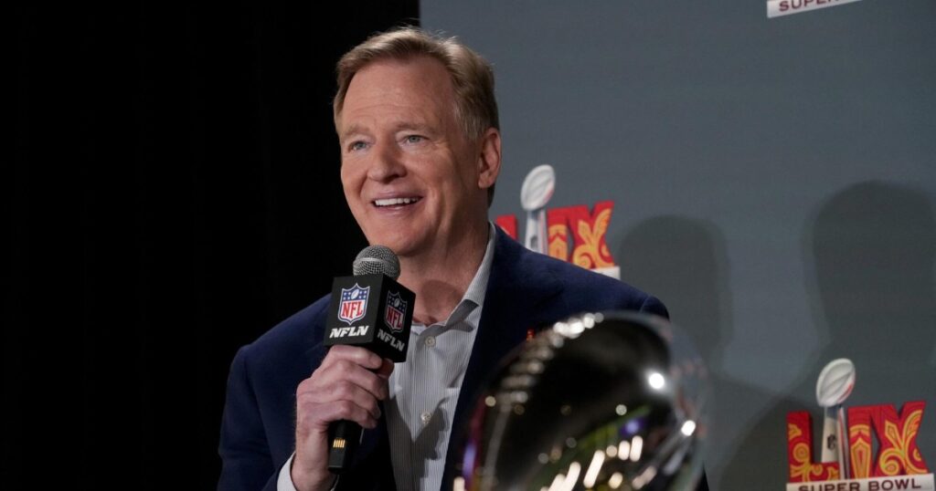 Roger Goodell the NFL Commisioner